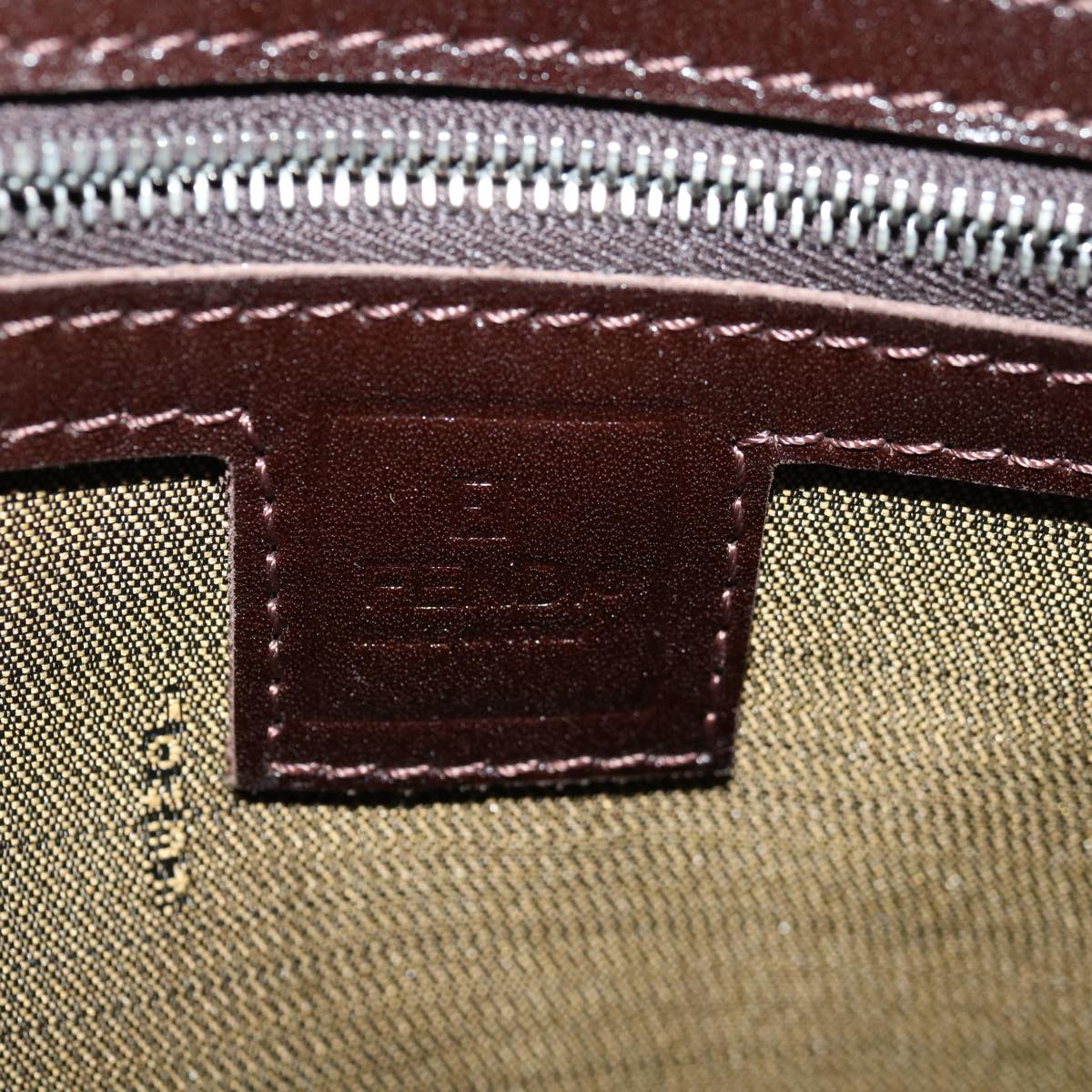Fendi Zucca Brown Canvas Handbag