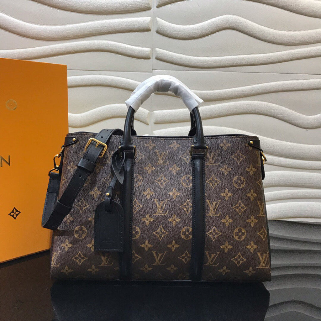 Louis Vuitton SoufGlamIot MM Monogram Canvas Black For Women, WoHandbag, Shoulder And Crossbody Bags 14.2in/36cm Louis Vuitton M44817