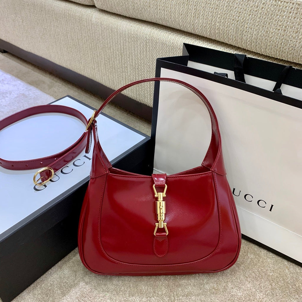 Jackie 1961 Small Shoulder Bag Red For Women 10.8in/27.4cm Ã¢â‚¬Å½636709 10O0G 6638