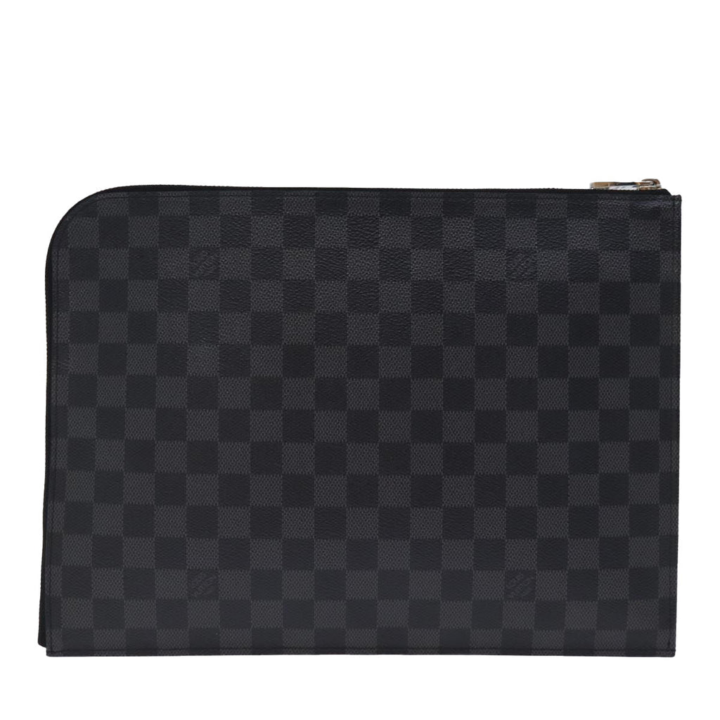 Louis Vuitton Pochette Jour  Canvas Clutch Bag