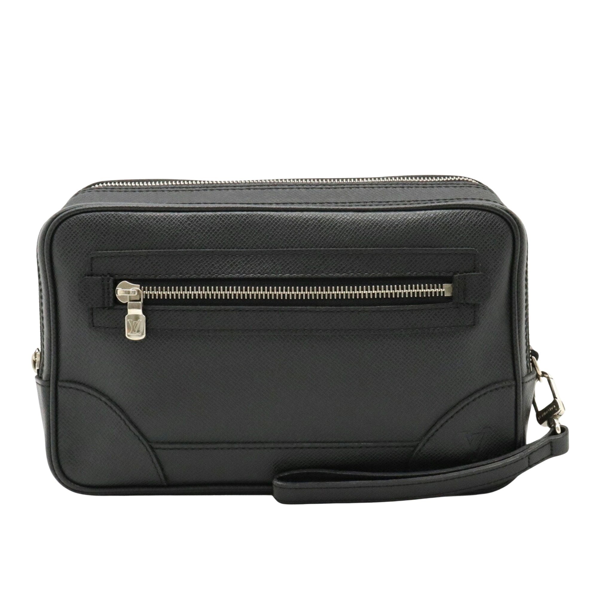Louis Vuitton Pavel  Leather Clutch Bag