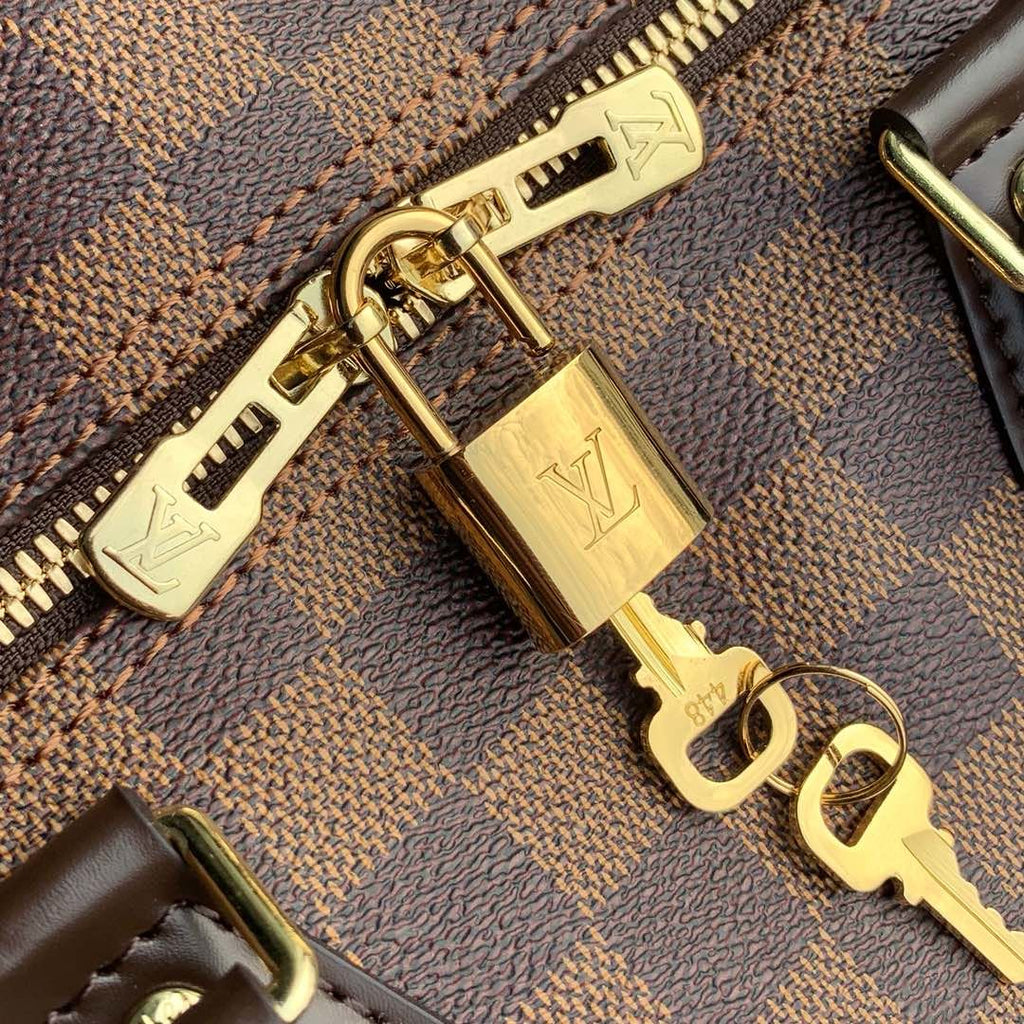 Louis Vuitton Speedy Bandouliere 25 Damier Ebene Canvas For Women,  Shoulder And Crossbody Bags 9.8in/25cm Louis Vuitton N41368