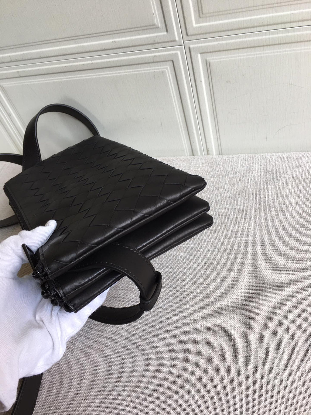 Bottega Veneta Crossbody Bag Black, For Women, Bags 10.2in/26cm