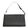 Louis Vuitton Pochette Accessoire  Leather Clutch Bag