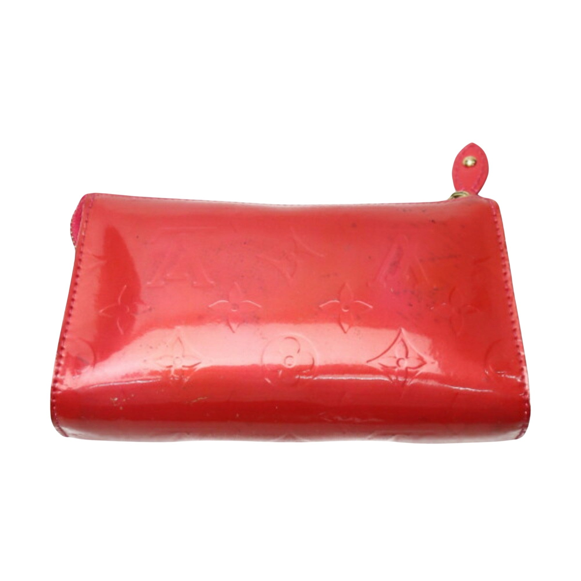 Louis Vuitton Cosmetic Pouch   Leather Clutch Bag
