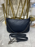 Bottega Veneta Crossbody Bag Blue, For Women, Bags 9.4in/24cm