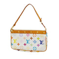 Louis Vuitton Pochette Accessoire  Canvas Clutch Bag