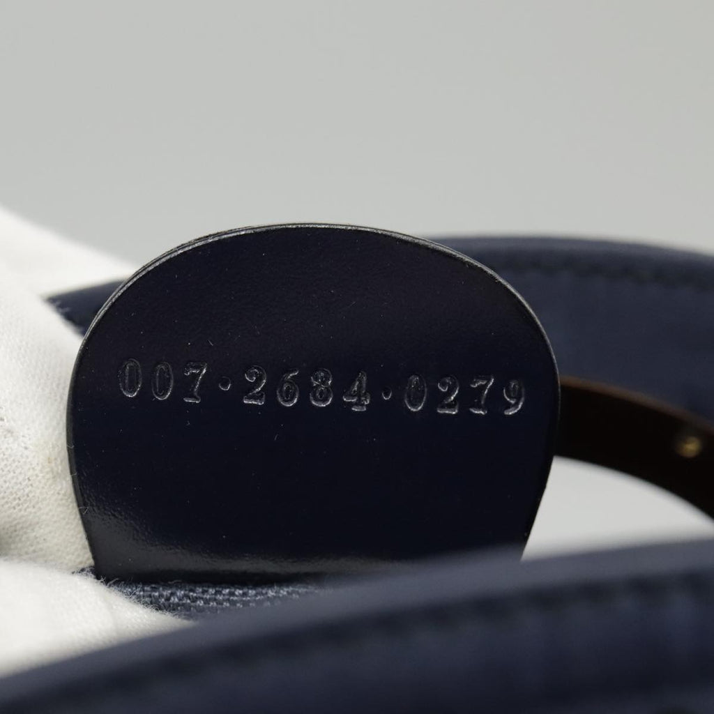 Gucci Brick Lane Tote Diamante Canvas Blue Canvas Crossbody Bag Bag (Pre-Owned)