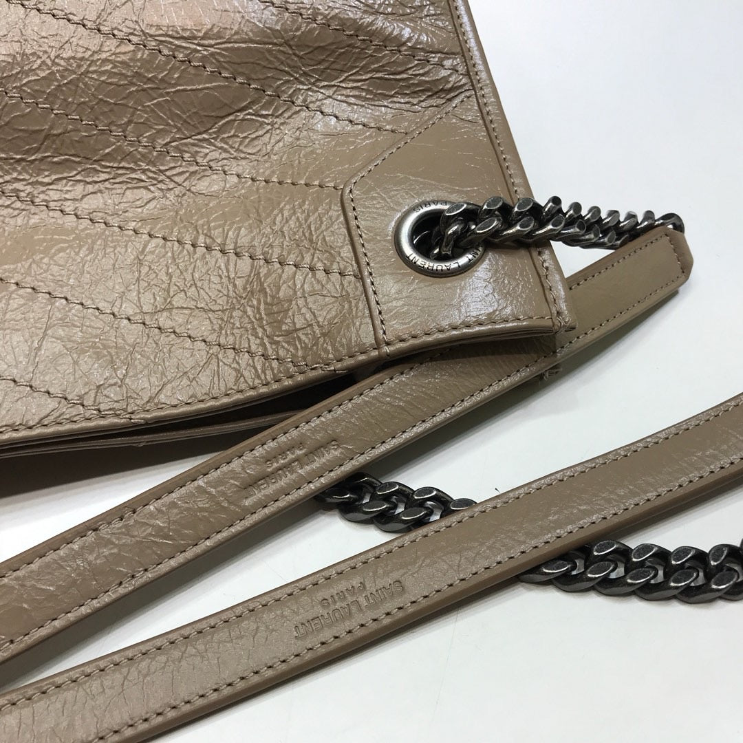YSSL Niki Medium Shopping Bag Beige For Women 12in/32cm YSL
