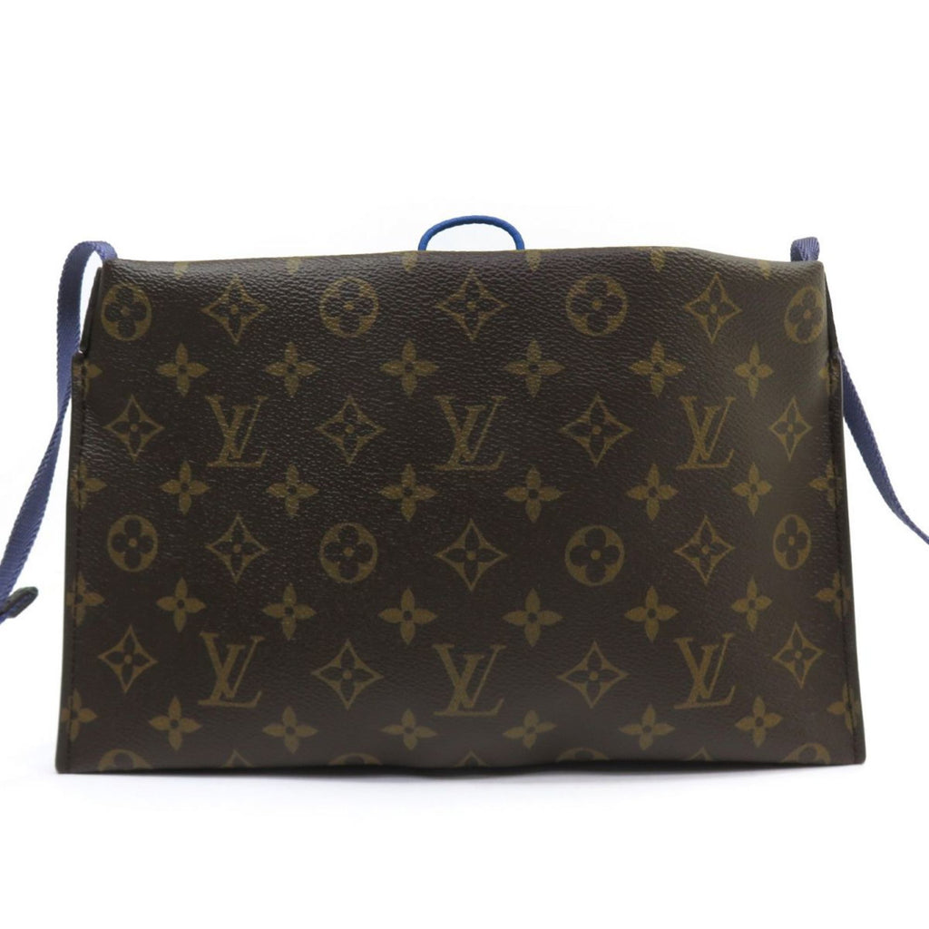 Louis Vuitton Pochette Outdoor Monogram Canvas Brown Canvas Clutche & Pouche Bag