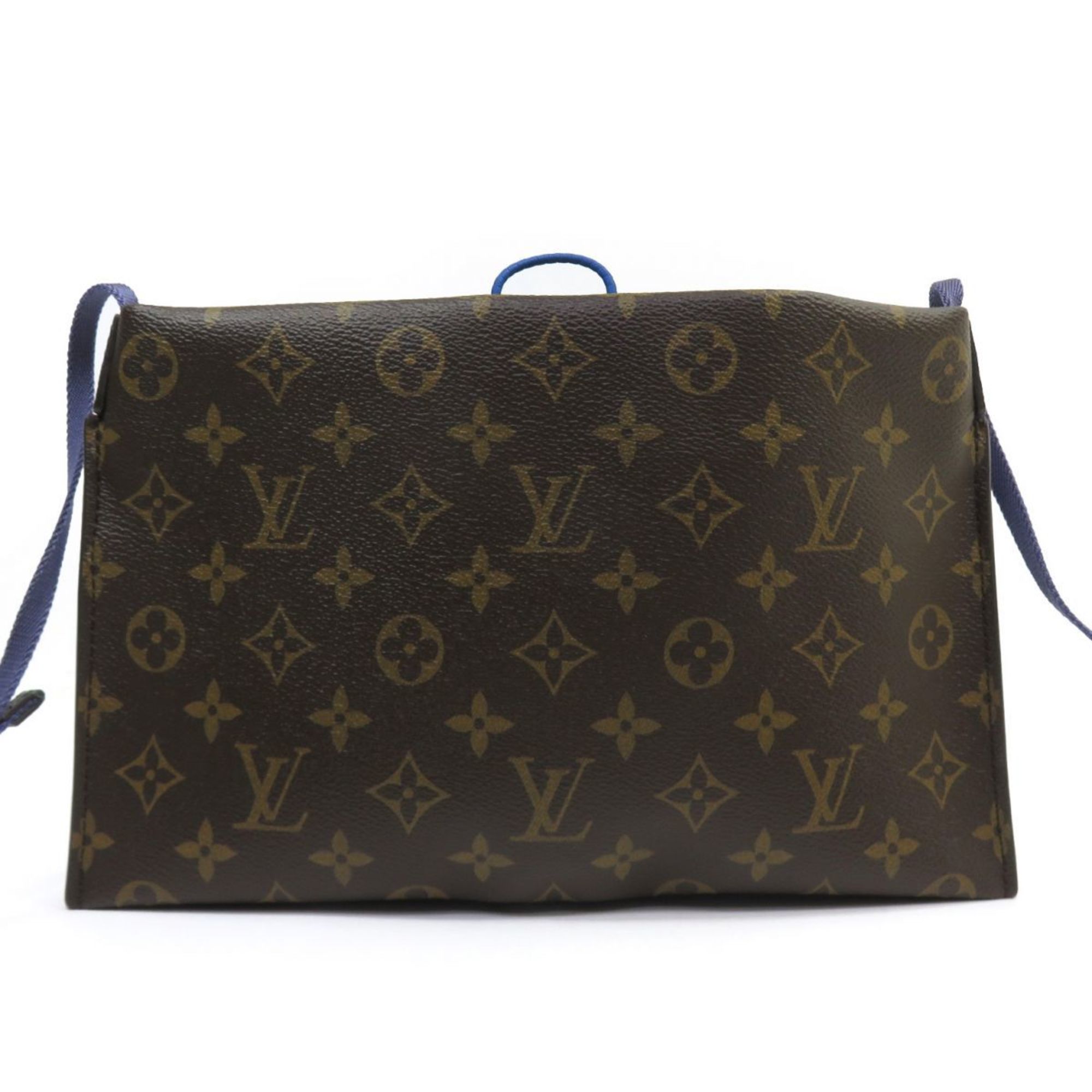 Louis Vuitton Pochette Outdoor Monogram Canvas Brown Canvas Clutche & Pouche Bag