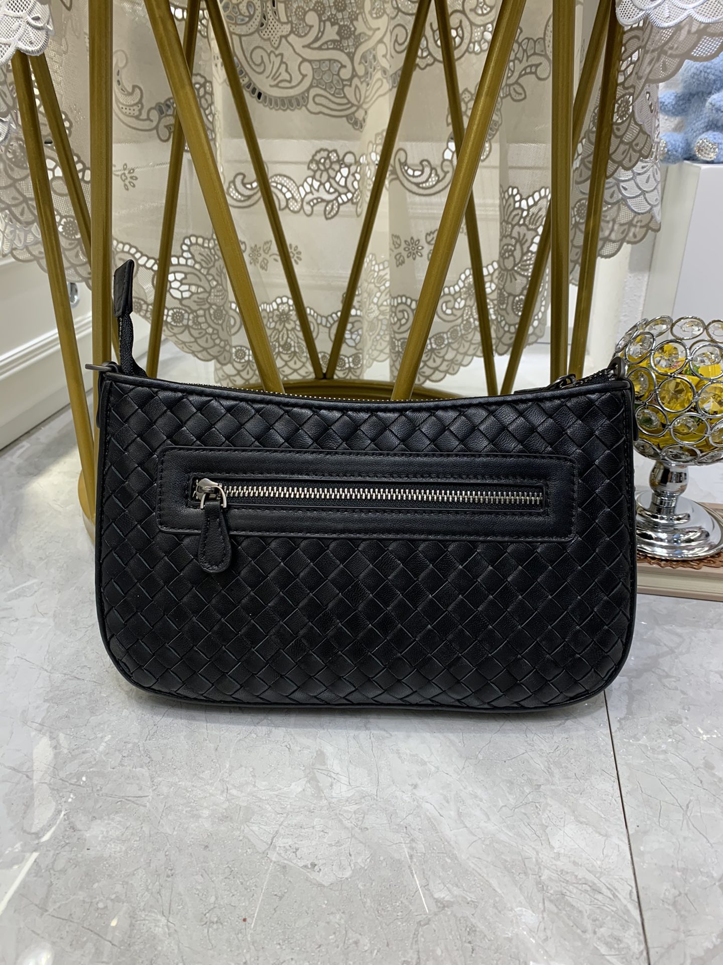 Crossbody Bag Black, For Women, Bags 9.4in/24cm