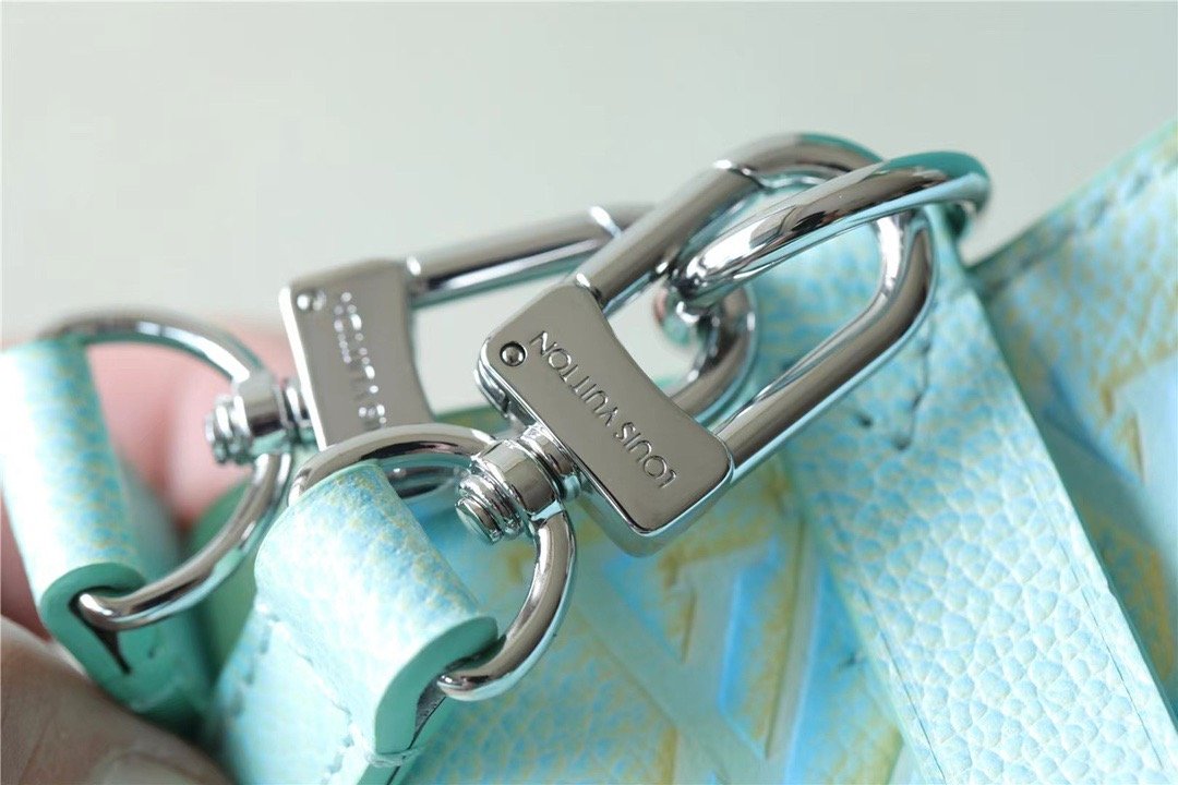 Louis Vuitton NeoNoe Burberry Monogram Empreinte Mint For Women,  Shoulder And Crossbody Bags 7.9in/20cm Louis Vuitton