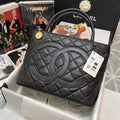 ChanelMedallion Tote Gold Hardware Caviar Black For Women Handbags, Shoulder Bags 15.6in/32cm