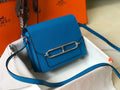 Mini Evercolor Sac Roulis 19 Blue For Women, Handbags, Shoulder Bags 7.5in/19cm
