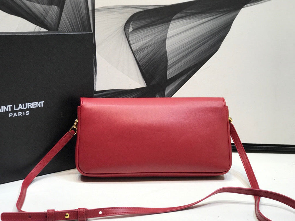 Top Quality Kate Tassel Small Shoulder Bag Red For Women 10.2in/26cm YSLÂ 