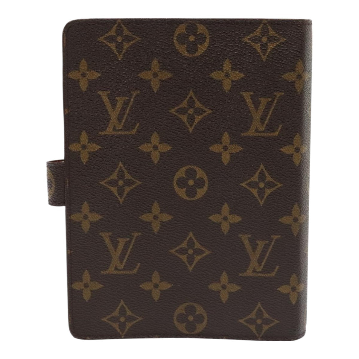 Louis Vuitton Agenda Cover Brown Canvas Wallet