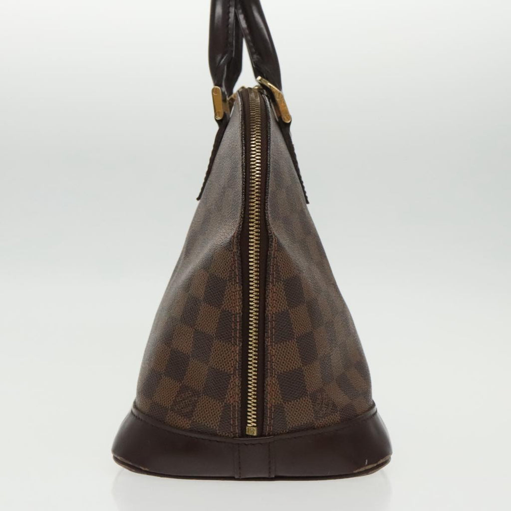 Louis Vuitton Vintage Alma Handbag Damier Brown Canvas Handbag