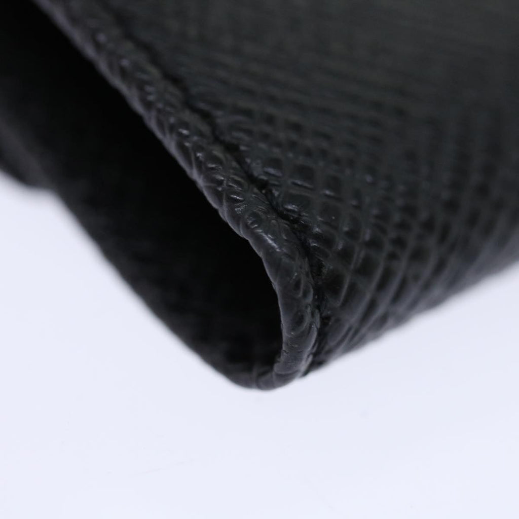 Louis Vuitton 6 Key Holder Black Leather Wallet