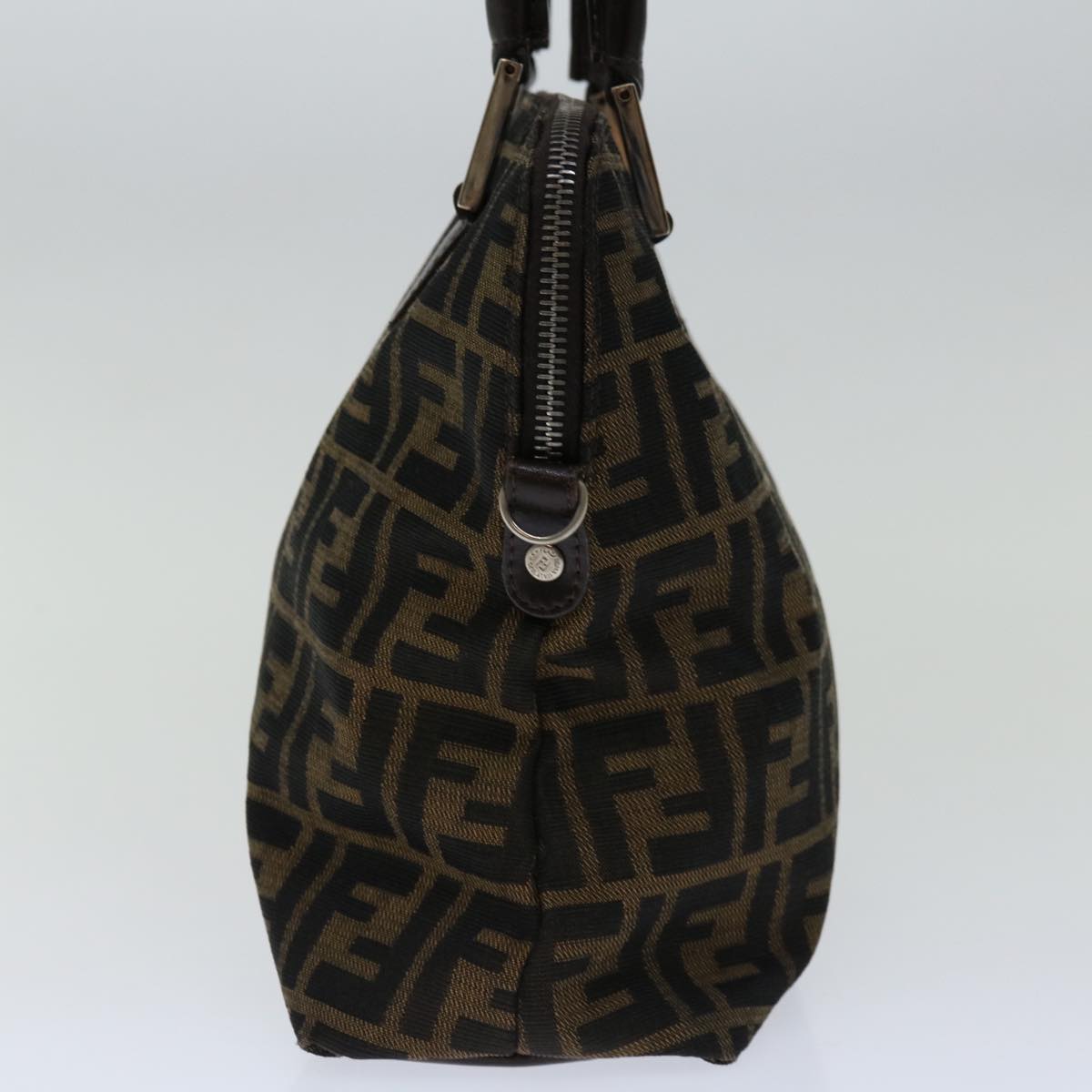 Fendi Zucca Brown Canvas Handbag