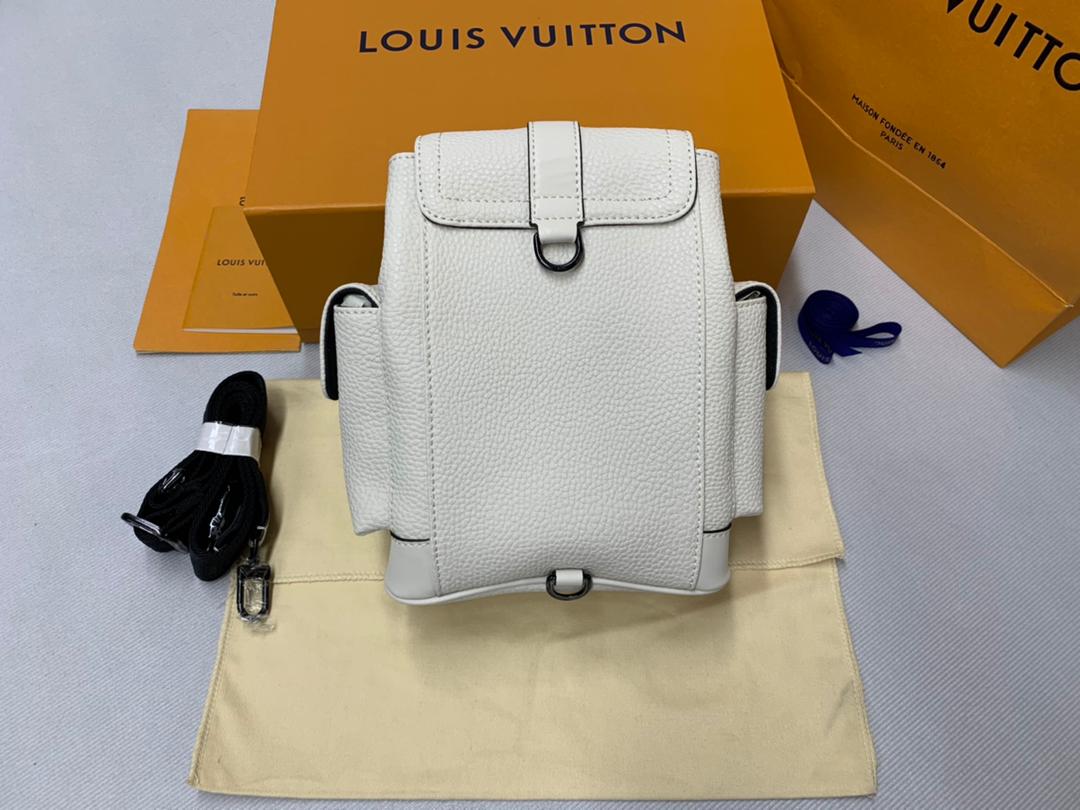 Louis Vuitton Christopher XS Taurillon White For Men, Bags, Shoulder And Crossbody Bags 7.7in/19.5cm Louis Vuitton
