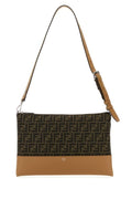 Man Embroidered Jacquard Crossbody Bag