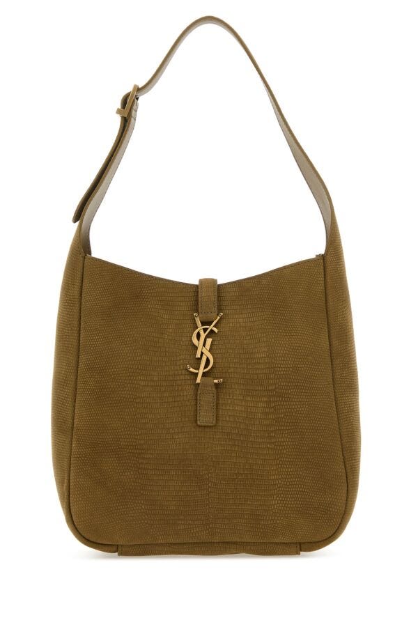 Saint Laurent Woman Brown Leather Small Le 5 ÃƒÆ’Ã†â€™Ãƒâ€šÃ‚Â  7 Soft Shoulder Bag