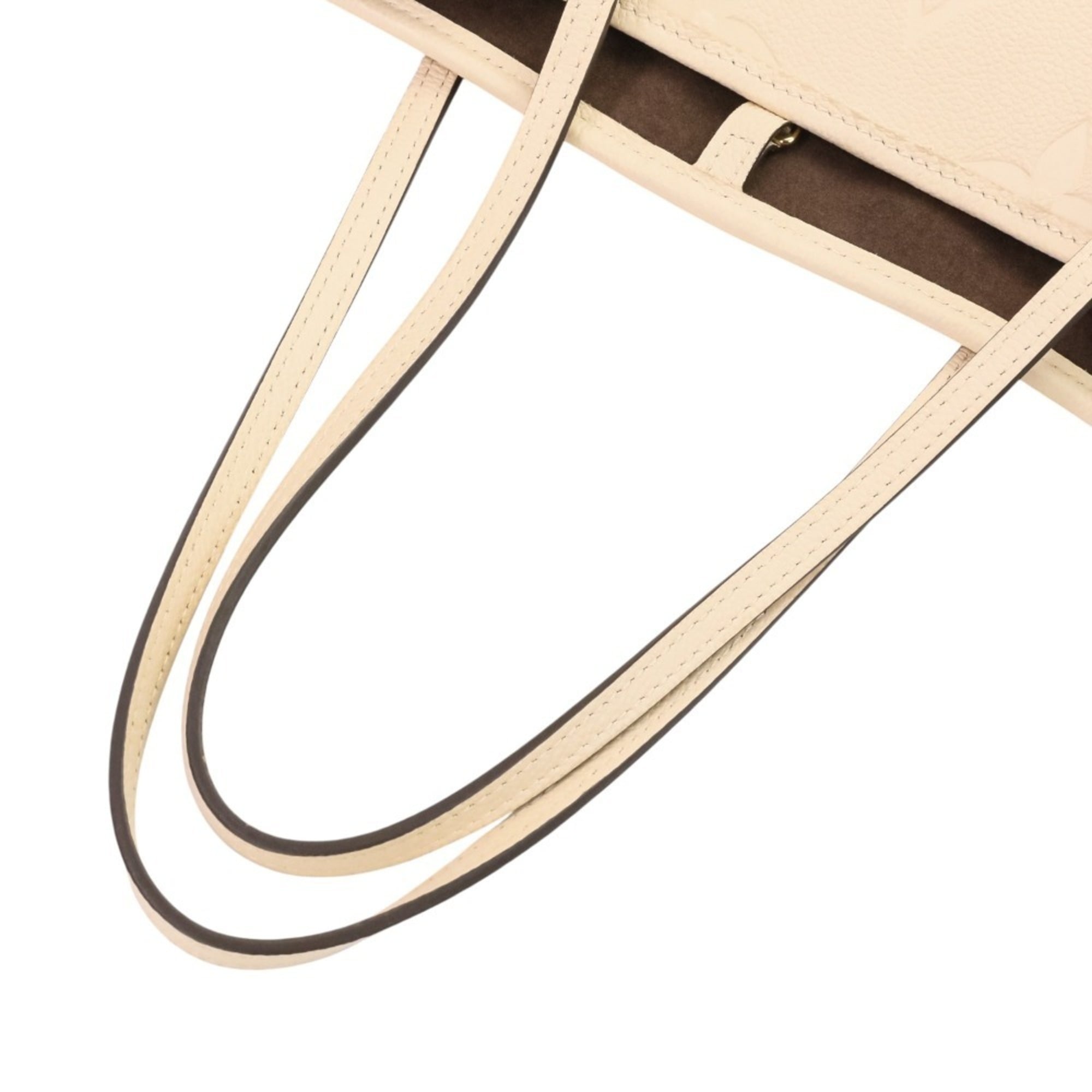 Louis Vuitton Cream Monogram Empreinte Tote Bag