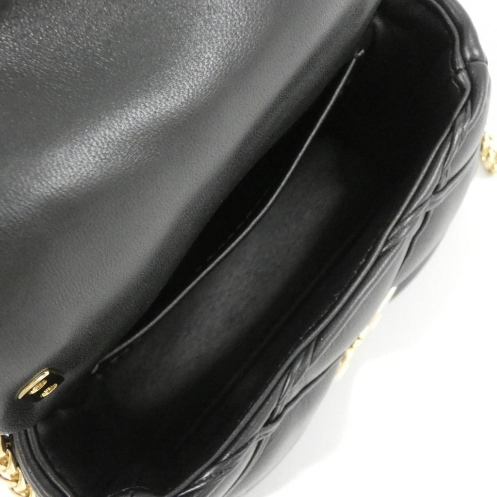 Louis Vuitton Black Leather Shoulder Bag