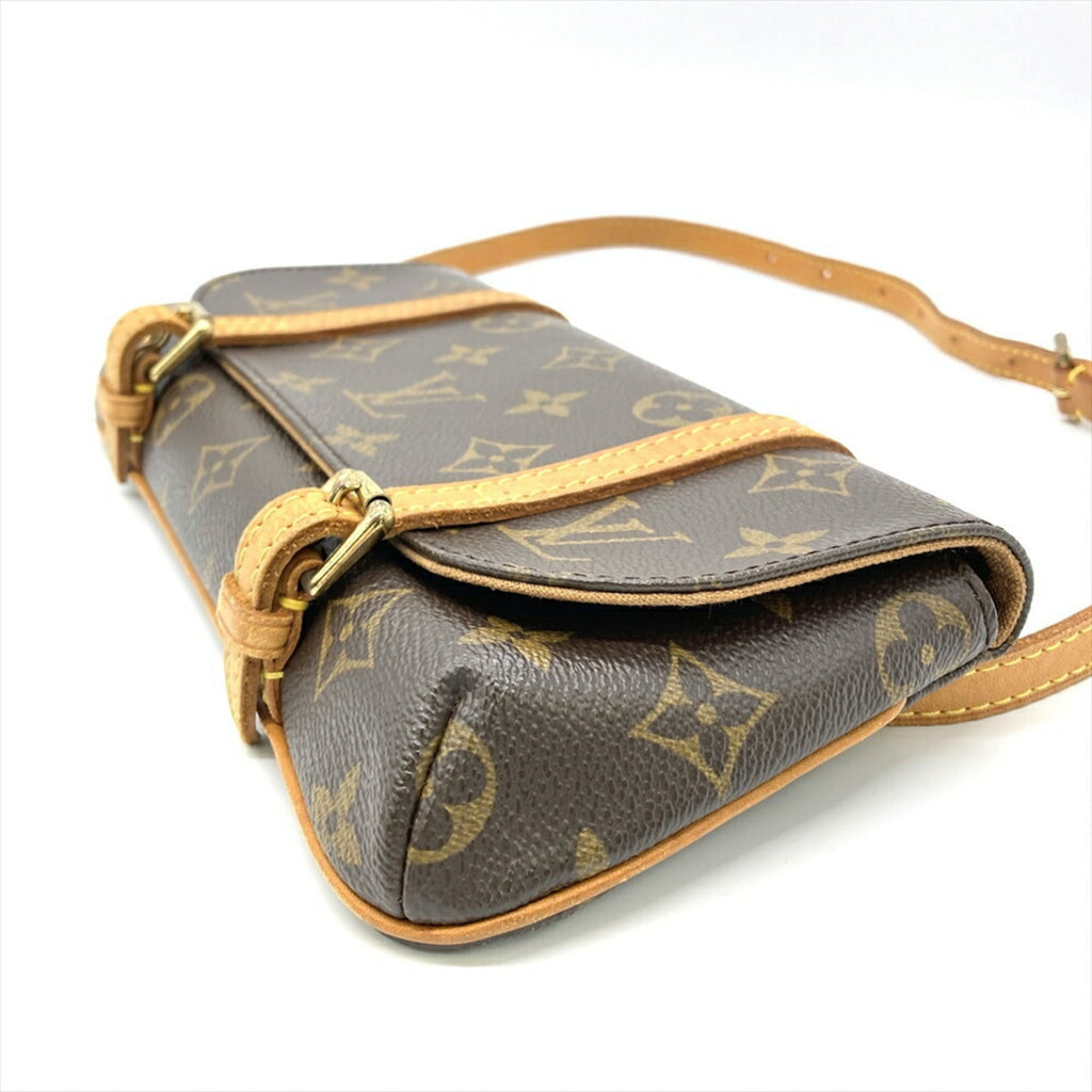 Louis Vuitton Monogram Brown Monogram Pochette Shoulder Bag