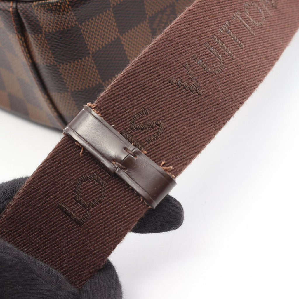 Louis Vuitton Brown Damier Canvas Coated Canvas Leather Damier Canvas Handbag Shoulder Bag