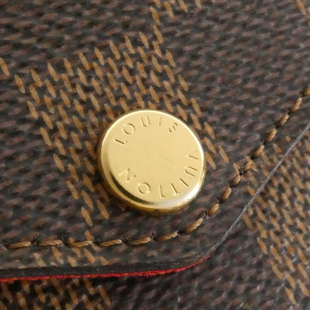 Louis Vuitton Ebene Coated Canvas Pochette Shoulder Bag