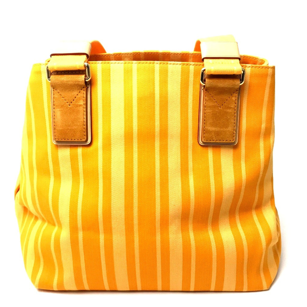 Louis Vuitton Yellow Cloth Tote Bag