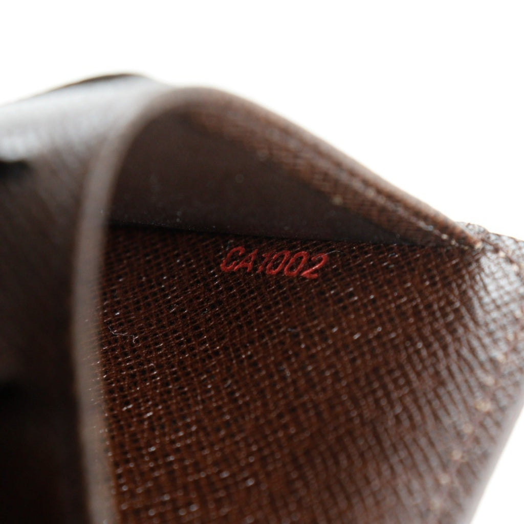 Louis Vuitton Brown Damier Canvas Wallet