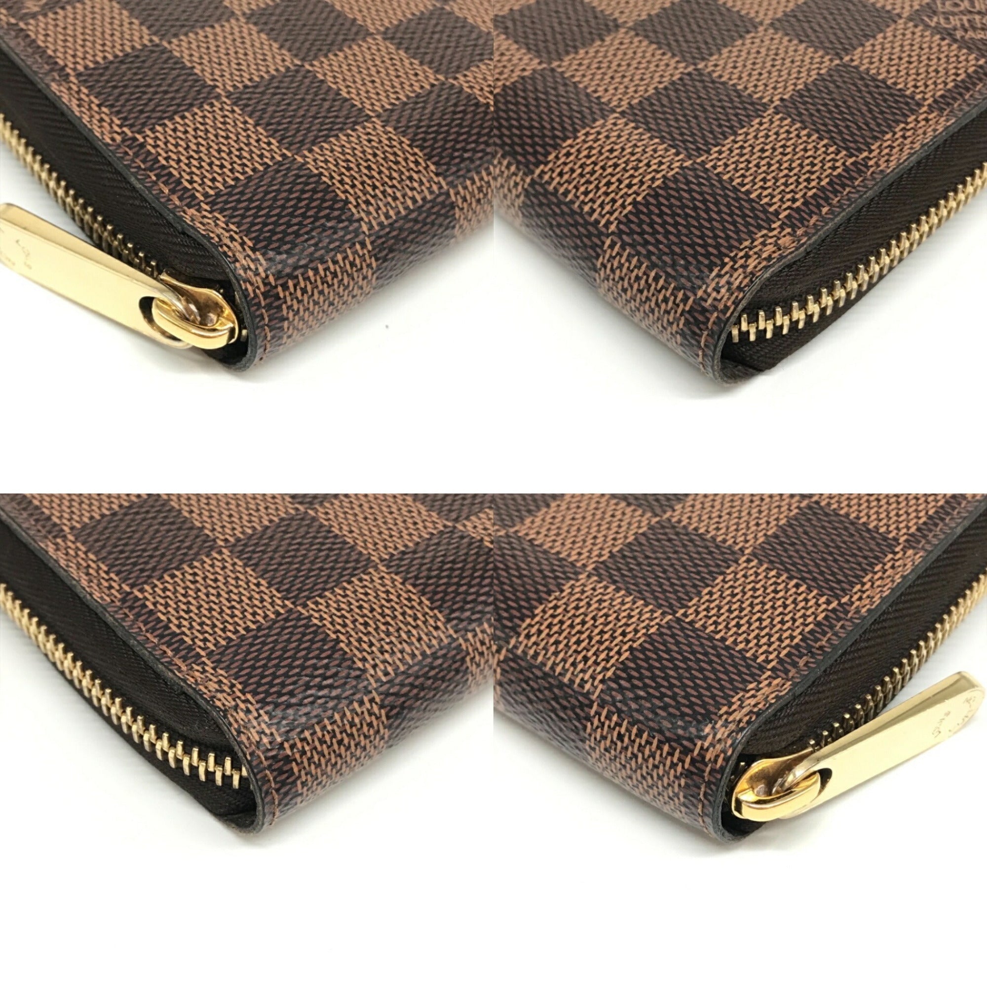 Louis Vuitton Brown Damier Canvas Ebene Damier Canvas Long Wallet