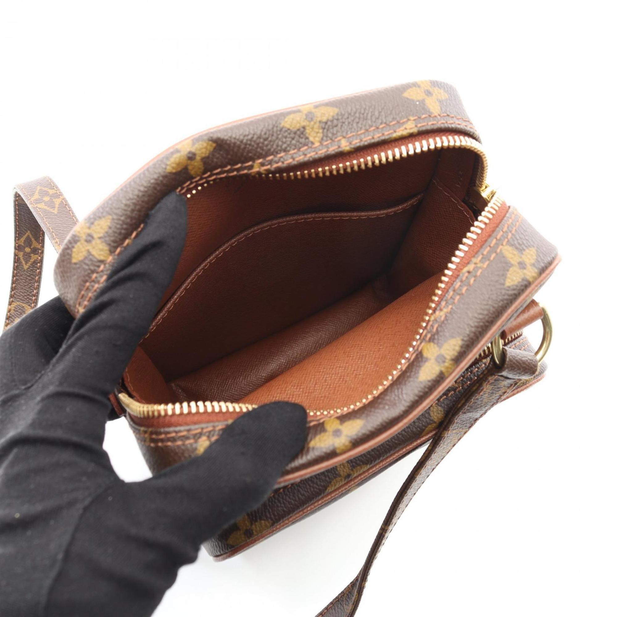 Louis Vuitton Brown Monogram Coated Canvas Shoulder Bag