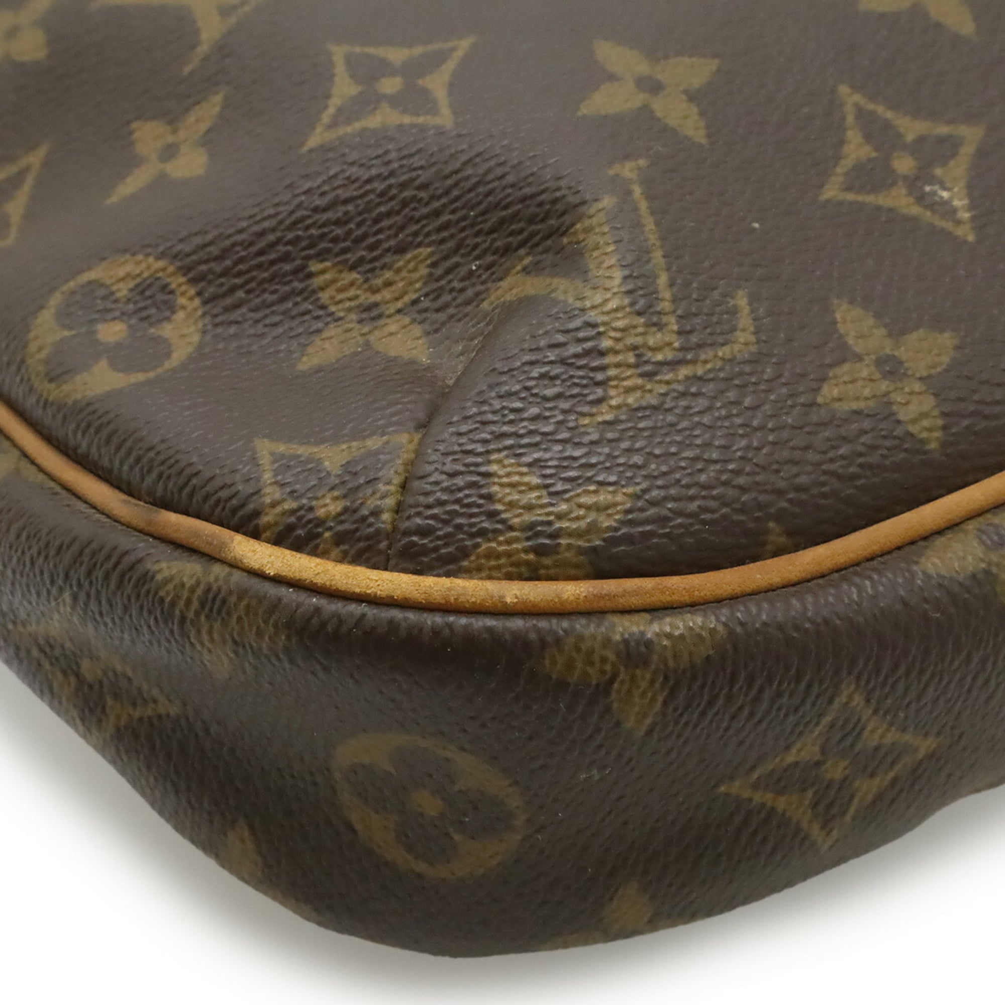 Louis Vuitton Brown Canvas Shoulder Bag