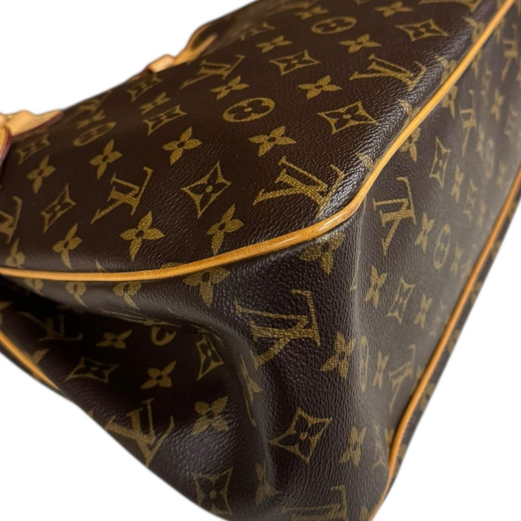 Louis Vuitton Brown Monogram Canvas Shoulder Bag