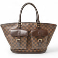 Louis Vuitton Damier Canvas Ebene Damier Canvas Shoulder Bag Tote Bag