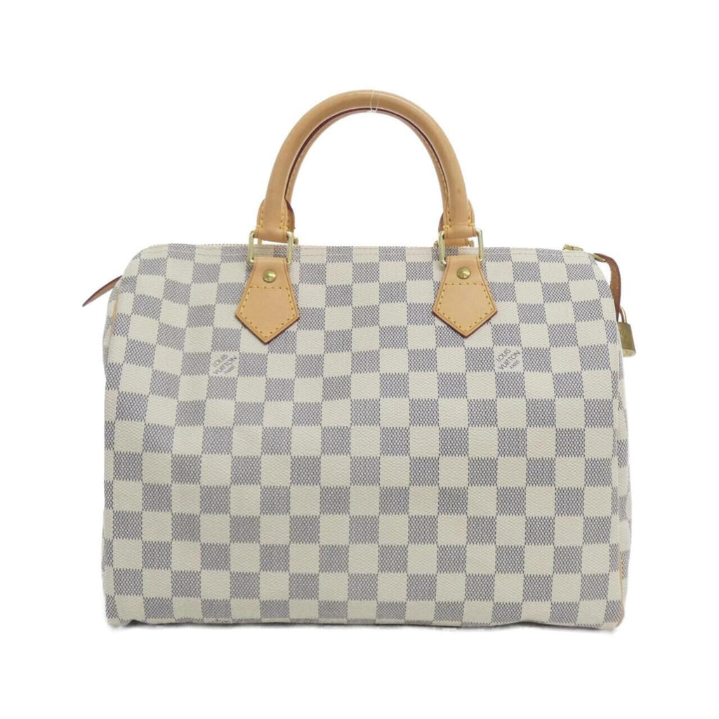 Louis Vuitton Azur Coated Canvas Boston Bag