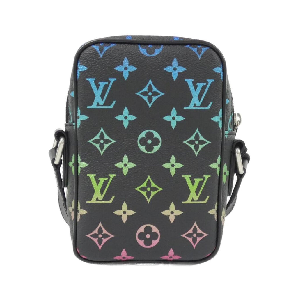 Louis Vuitton Black Coated Canvas Shoulder Bag