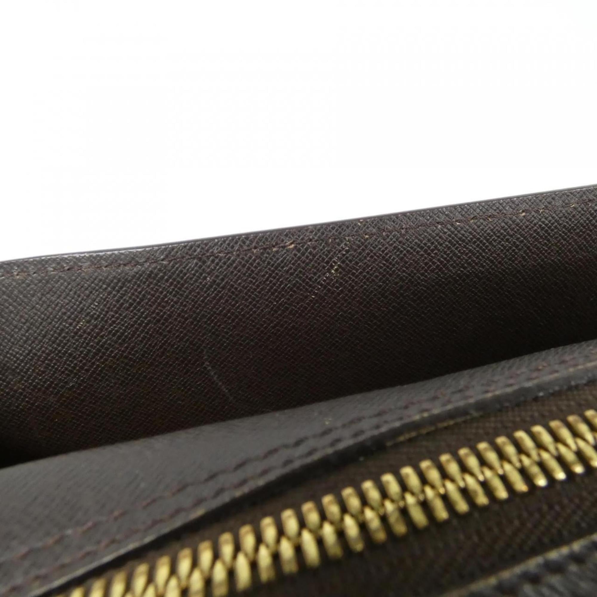 Louis Vuitton Ebene Coated Canvas Handbag