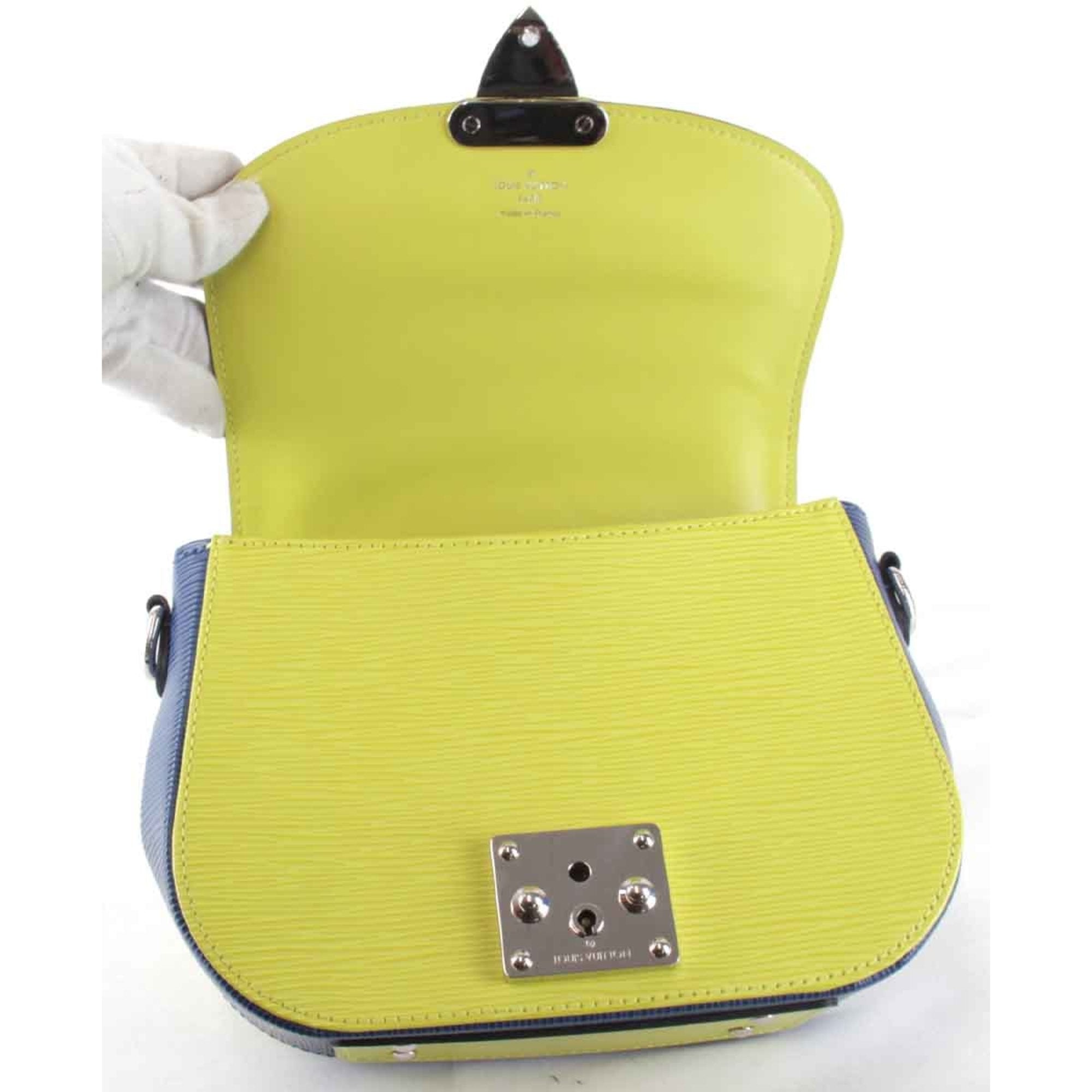 Louis Vuitton Yellow Epi Leather Handbag