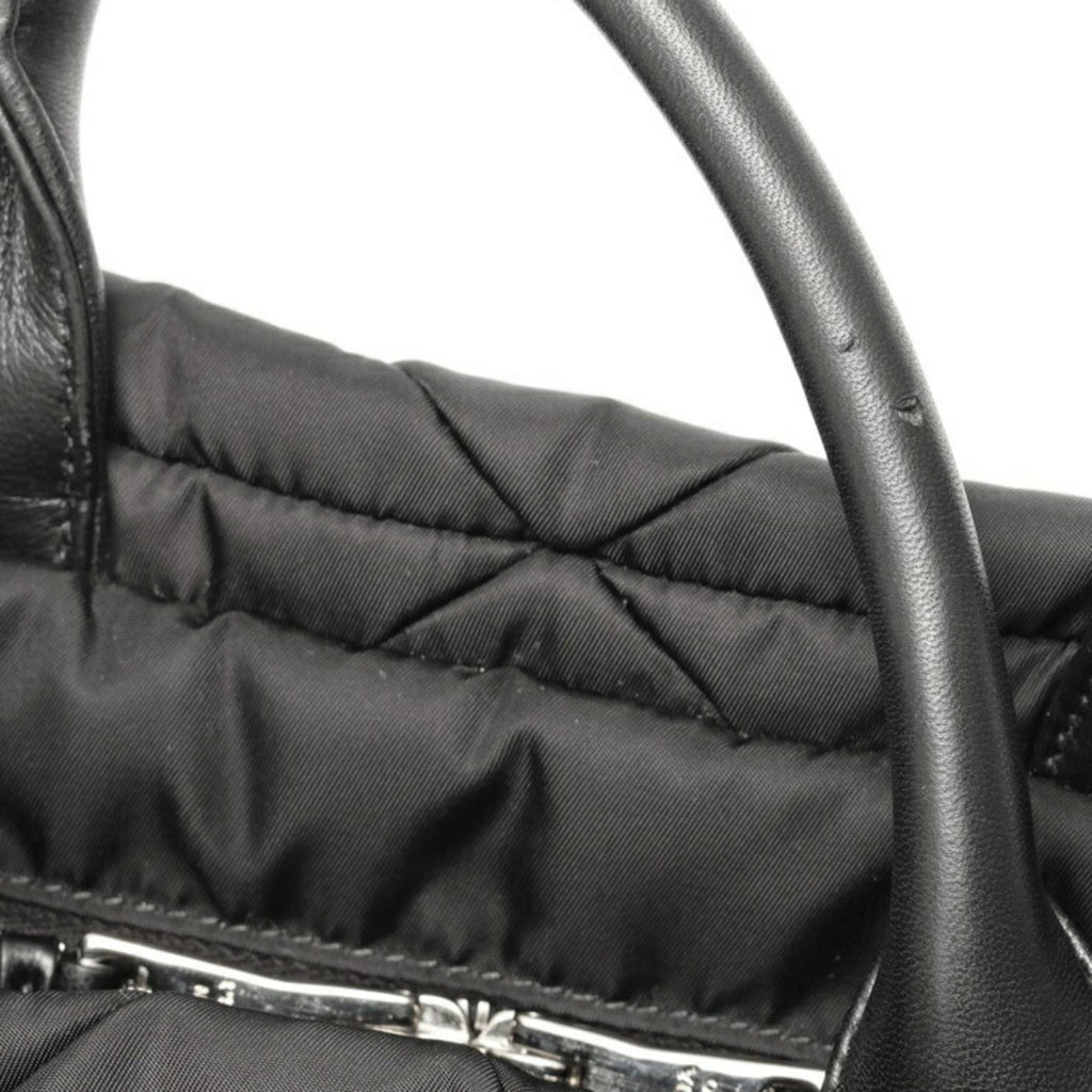 Prada Black Nylon Tote Bag