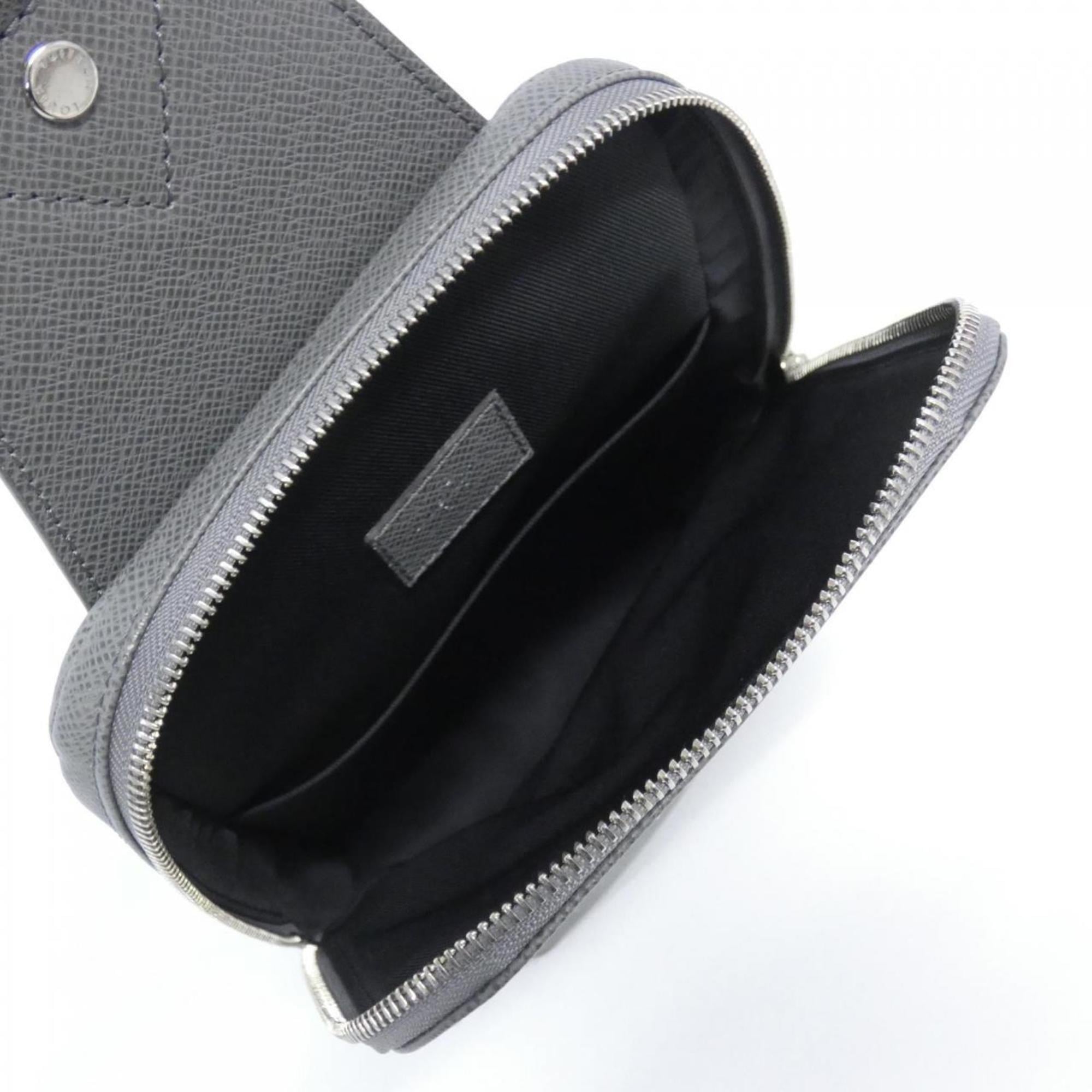 Louis Vuitton Gris Leather Shoulder Bag