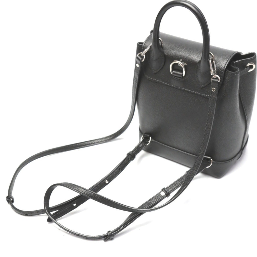 Louis Vuitton Black Noir Leather Backpack