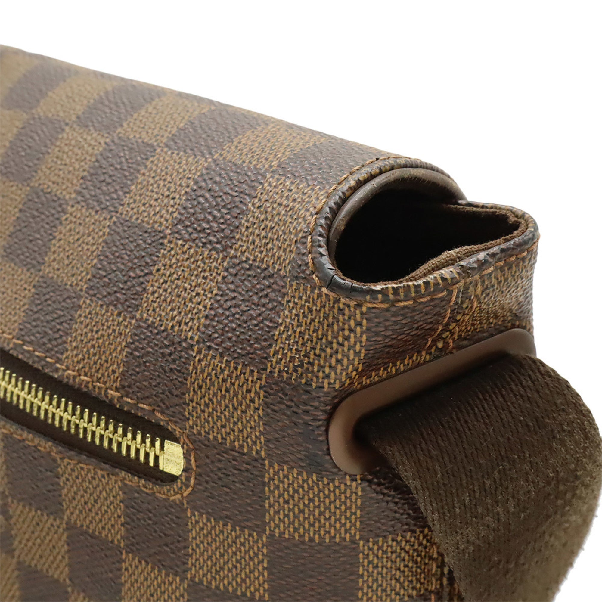 Louis Vuitton Brown Damier Canvas Pvc Shoulder Bag