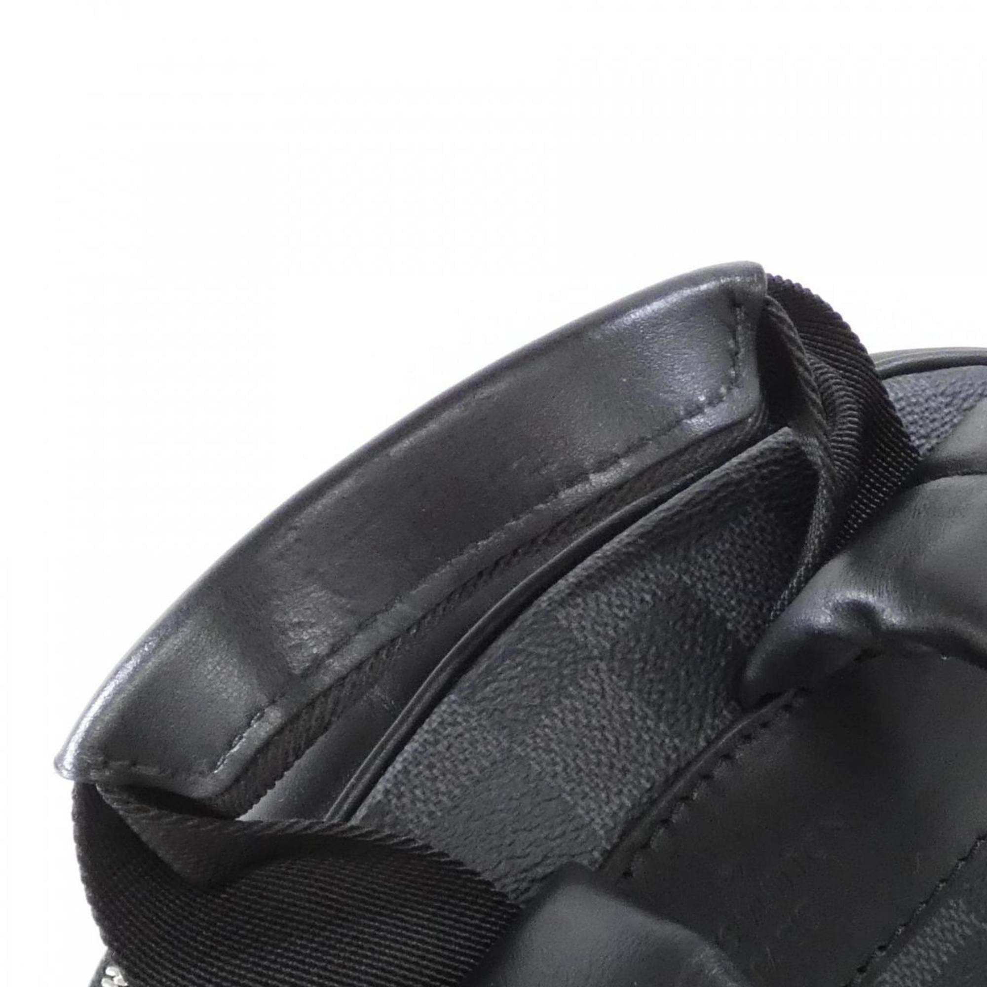 Louis Vuitton Graphite Coated Canvas Backpack