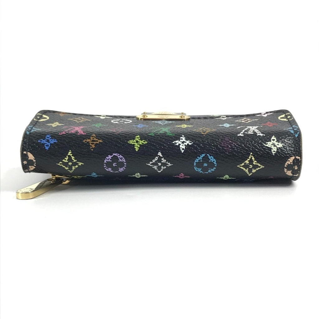 Louis Vuitton Black Monogram Multicolore Bill Wallet (Tri-Fold)