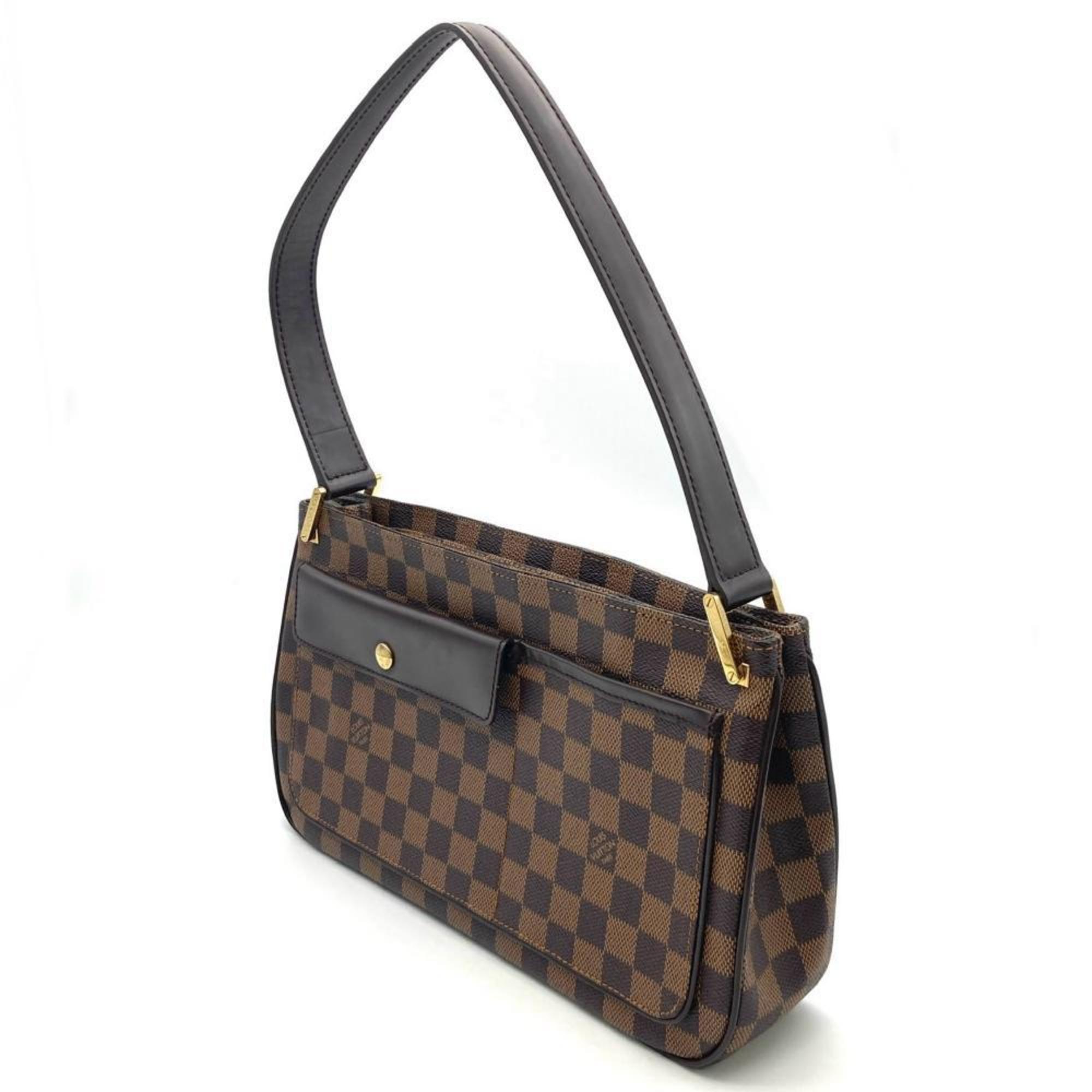 Louis Vuitton Brown Damier Canvas Ebene Damier Canvas Shoulder Bag